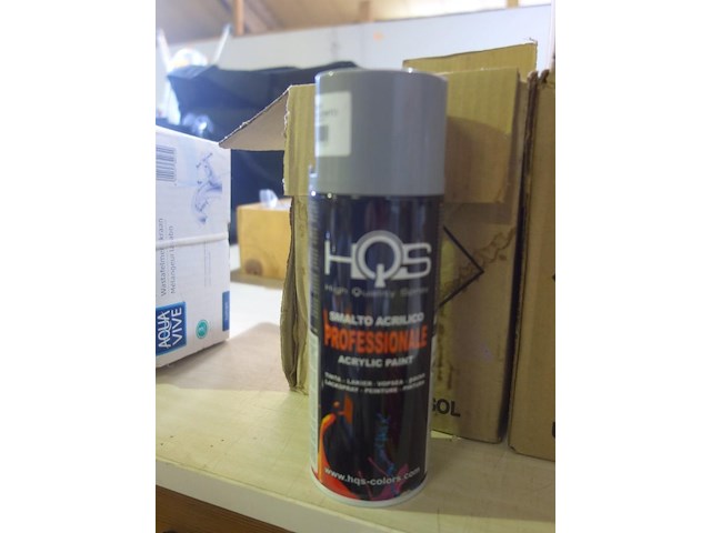 18 bussen verf in spuitbus (silvergrey) - afbeelding 2 van  2