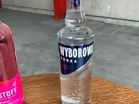 18 diverse flessen vodka eristoff, wyborowa, gorbatschow - afbeelding 2 van  7