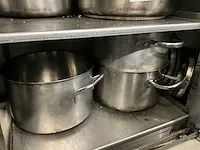 18 diverse rvs kookpotten - afbeelding 4 van  6