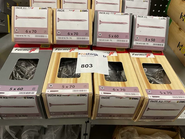 18 dozen inox schroeven - afbeelding 2 van  7