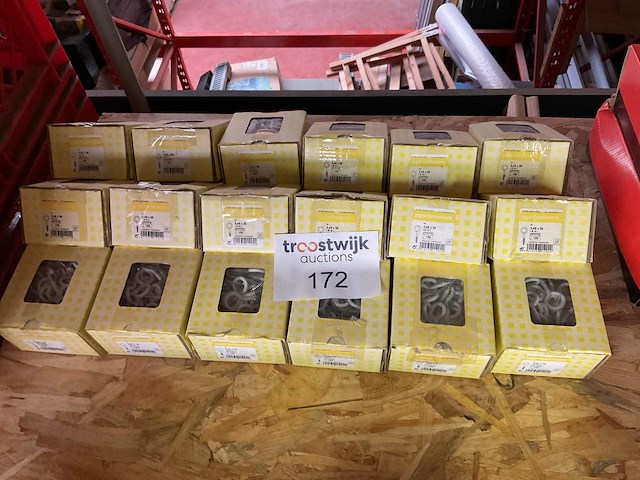 18 dozen schroef ogen - afbeelding 1 van  5