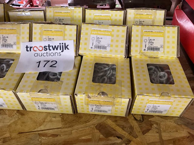 18 dozen schroef ogen - afbeelding 2 van  5