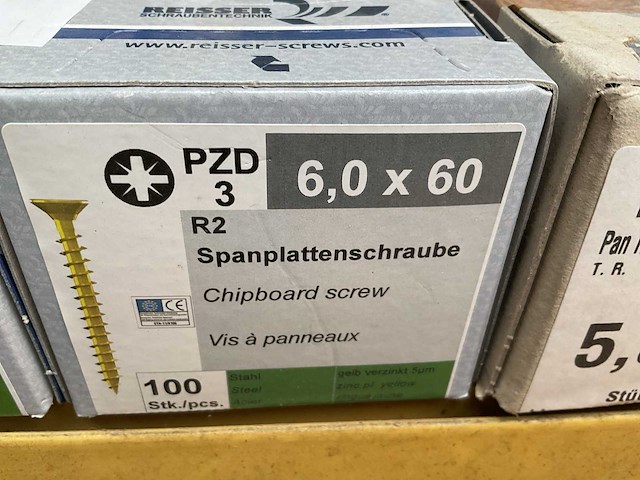 18 dozen spaanplaatschroeven - afbeelding 8 van  8