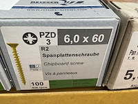 18 dozen spaanplaatschroeven - afbeelding 8 van  8