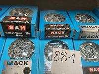 18 dozen tapbouten met moer; moeren - afbeelding 3 van  6