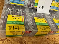18 dozen verzinkte universele schroeven - afbeelding 3 van  5