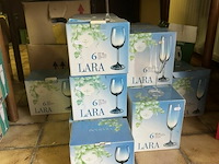 ± 18 dozen wijn glazen lara 6 - afbeelding 2 van  5