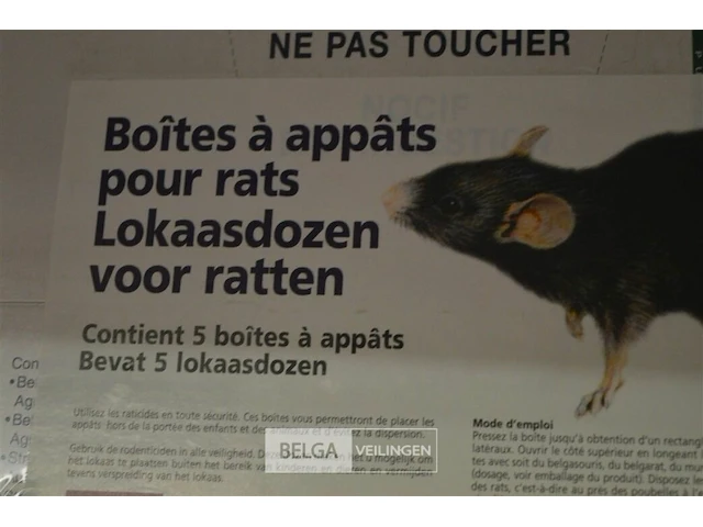±18 kartonnen rattenvallen - afbeelding 2 van  2