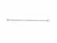 18 kt white gold tennis bracelet with 15.33 cts lab grown diamond - afbeelding 2 van  5