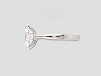 18 kt witgouden ring met 2,71 ct lab grown diamond - afbeelding 6 van  7
