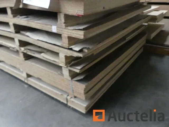 18 melamine spaanplaatpanelen verschillend egger - afbeelding 1 van  2