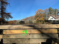 18 rustieke eikenhouten dwarsliggers - afbeelding 2 van  4