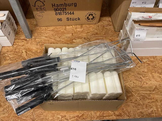 18 x beugels; sets reserverollen - afbeelding 1 van  6