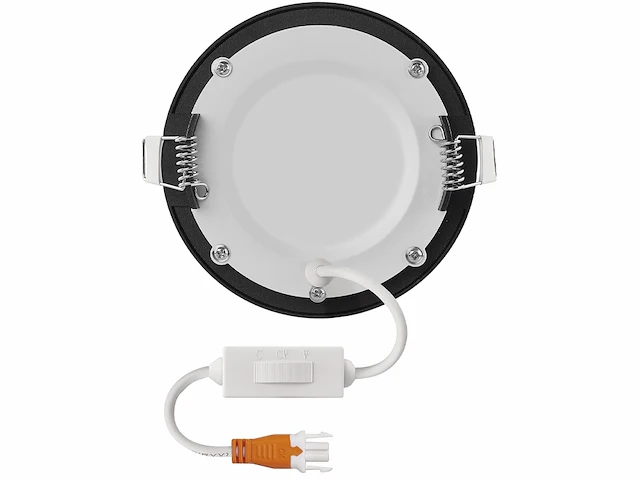 18 x gtx ultralage led inbouwspots zwart rond - afbeelding 5 van  7