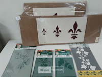 18 x sjablonen mix 9 assorti - afbeelding 2 van  3