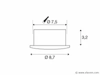 18 x slv easy install spatwaterdichte led spots - afbeelding 7 van  7
