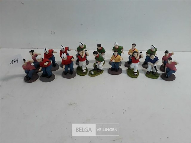 18 x sportfiguurtjes mix 7 cm - afbeelding 2 van  3