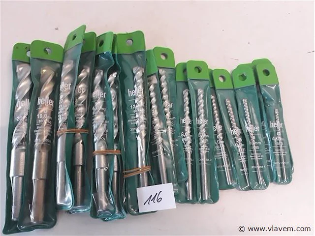 18 x steenboren heller - afbeelding 2 van  2
