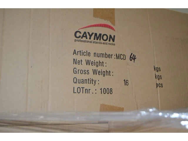 180 caymon move mcd064 cd protector cases for ca. 64 cds - afbeelding 5 van  5