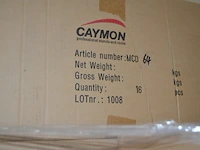 180 caymon move mcd064 cd protector cases for ca. 64 cds - afbeelding 5 van  5