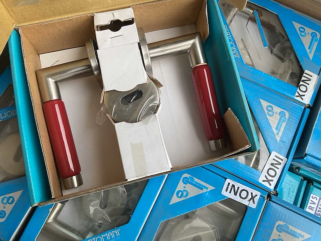 180 deurkrukken deels inox - afbeelding 9 van  13