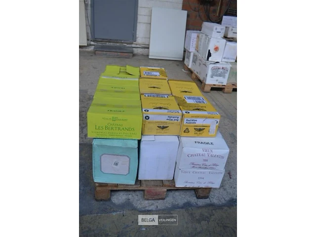 ±180 flessen inhoud pallet div soorten wijnen - afbeelding 7 van  7