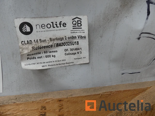180 neolife beklede 14 zon composiet bekledingspanelen - afbeelding 1 van  5