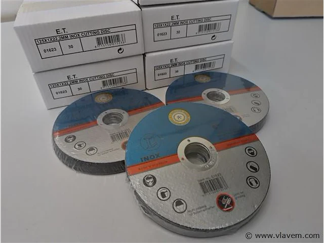 180x slijpschijf 125mm x 1,0 - afbeelding 1 van  5