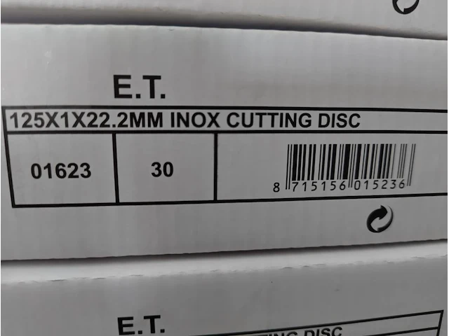 180x slijpschijf 125mm x 1,0 - afbeelding 4 van  5