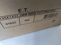 180x slijpschijf 125mm x 1,0 - afbeelding 5 van  5