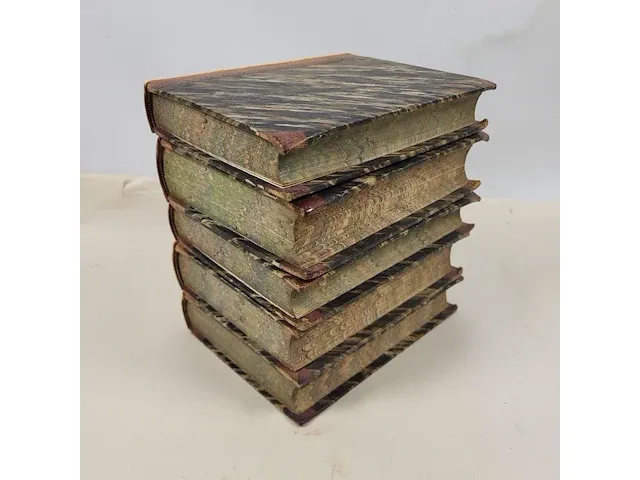 1841 lessing's gesammelte werke boek bundel 1 tot 10 - afbeelding 5 van  5