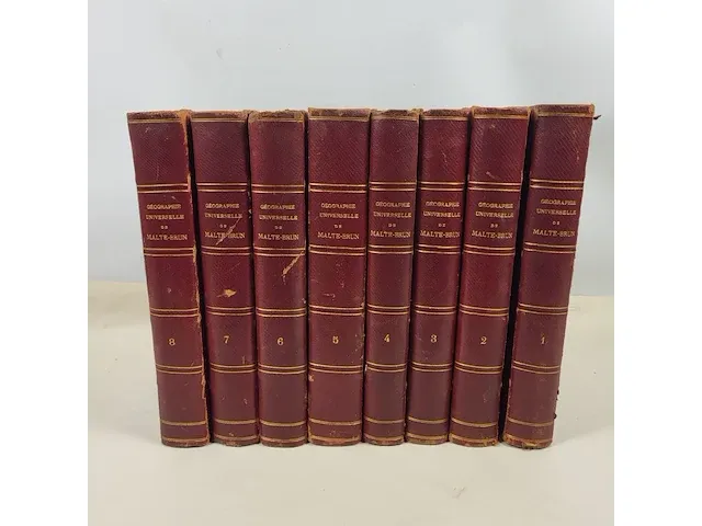 1860 géographie universelle de malte brun boek 1 tot 8 - afbeelding 2 van  7