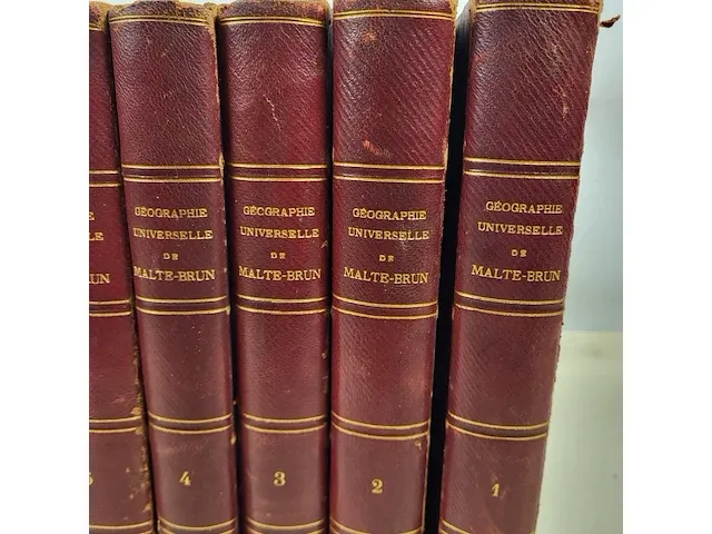 1860 géographie universelle de malte brun boek 1 tot 8 - afbeelding 3 van  7