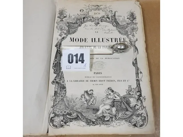 1870 mode illustrée jaarbundeling - afbeelding 1 van  6