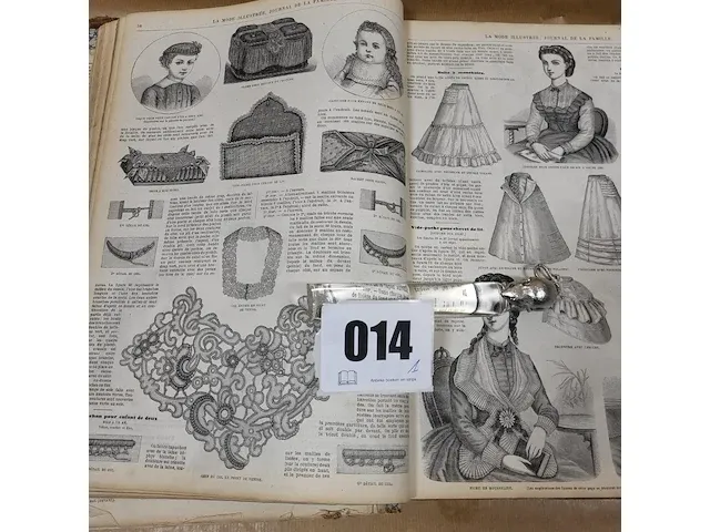 1870 mode illustrée jaarbundeling - afbeelding 2 van  6