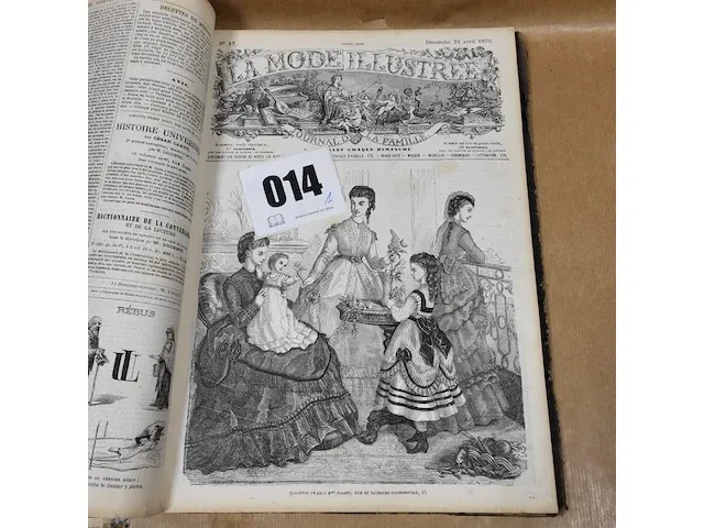 1870 mode illustrée jaarbundeling - afbeelding 3 van  6