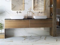 18,72m² - 60x60cm - calacatta gold glossy gerectificeerd