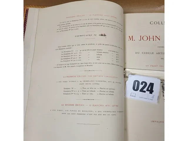1873 collection de m. john w. wilson - afbeelding 13 van  14