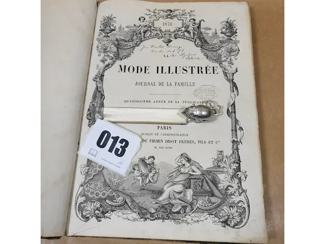 1873 mode illustrée jaarbundeling - afbeelding 1 van  7
