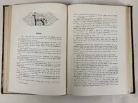 1876 der hund und seine racen door leopold joseph fitzinger - afbeelding 6 van  8