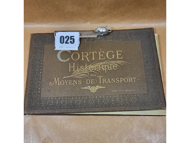 1886 cortège historique des moyens de transport, incl affiche en programma - afbeelding 3 van  20