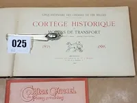 1886 cortège historique des moyens de transport, incl affiche en programma - afbeelding 4 van  20