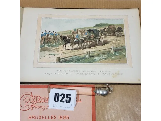 1886 cortège historique des moyens de transport, incl affiche en programma - afbeelding 9 van  20