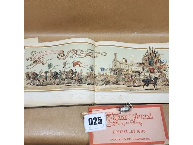 1886 cortège historique des moyens de transport, incl affiche en programma - afbeelding 11 van  20