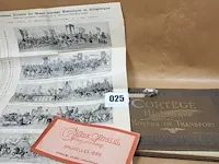 1886 cortège historique des moyens de transport, incl affiche en programma - afbeelding 1 van  20