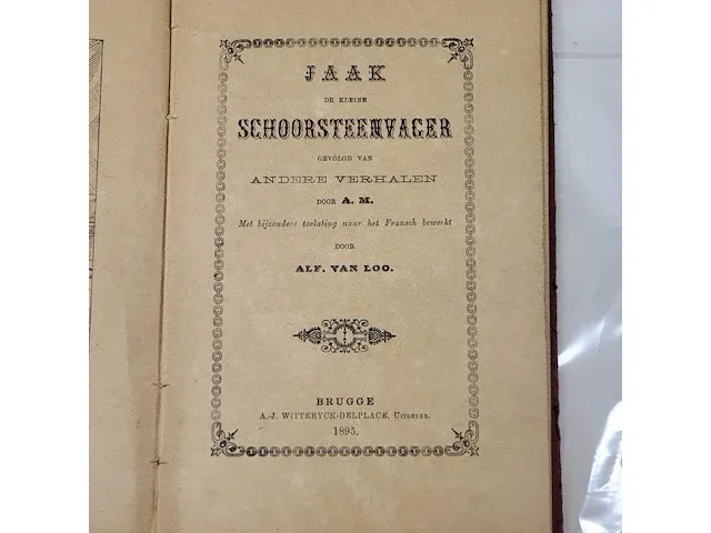 1895 jaak de kleine schoorsteenvager alf van loo - afbeelding 2 van  6