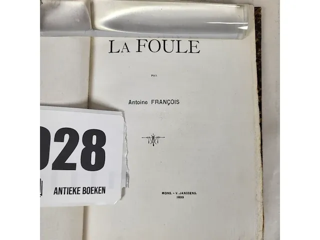 1899 la foule door antoine francois - afbeelding 2 van  9