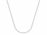 18k witgouden tennisketting met 9.25 ct diamant - (hrd gecertificeerd) - afbeelding 1 van  3