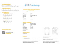 18krt geelgouden hanger met 2.56 ct radiant diamant - d/vvs2 - afbeelding 4 van  4