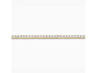 18krt geelgouden tennisarmban met 3.85 ct diamanten - afbeelding 2 van  2